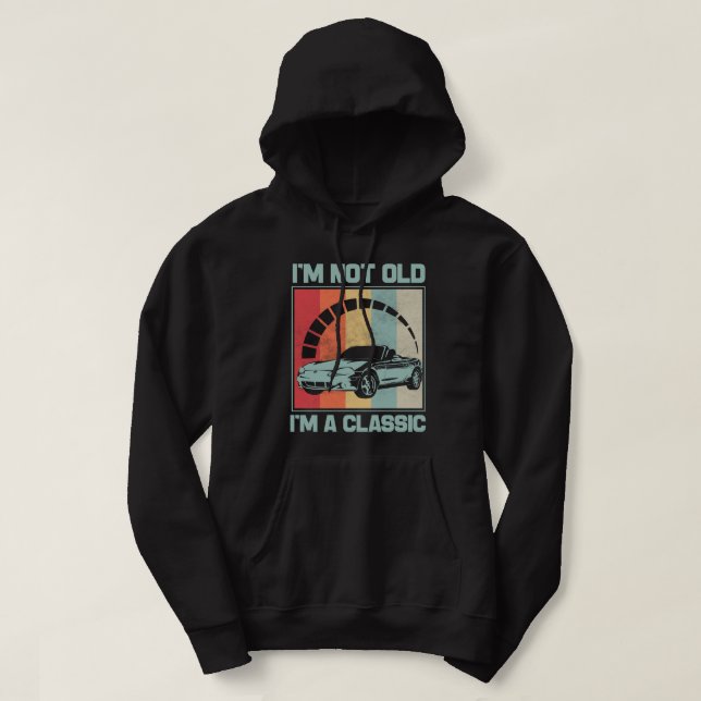 Ich bin nicht alt, ich bin ein Klassiker - MAZDA M Hoodie (Design vorne)