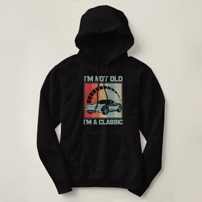 Ich bin nicht alt, ich bin ein Klassiker - MAZDA M Hoodie (Design vorne)