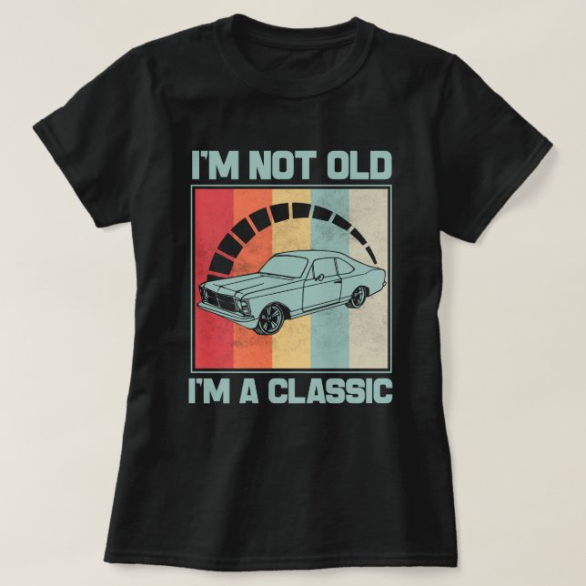 Ich bin nicht alt ich bin ein Klassiker - VAUXHALL T-Shirt (Design vorne)
