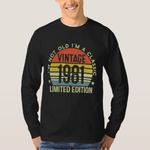Ich bin nicht alt, ich bin ein Klassiker Vintag 19 T-Shirt