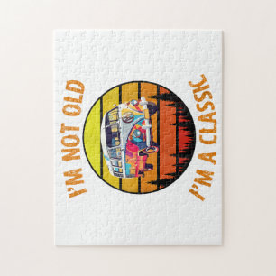 Ich bin nicht alt, ich bin ein klassischer Autos R Puzzle