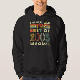Ich bin nicht alt ich bin ein klassischer Vintag 2 Hoodie