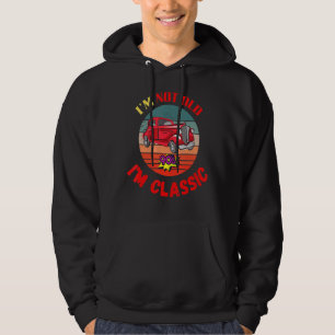 Ich bin nicht alt, ich bin ein klassischer Vintage Hoodie