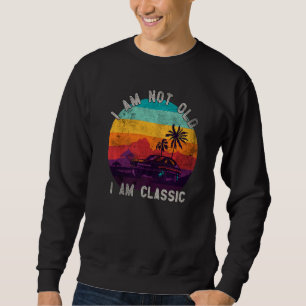 Ich bin nicht alt, ich bin ein klassisches Motorra Sweatshirt