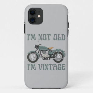 ICH BIN NICHT ALT, ICH BIN EIN lustiger Geburtstag Case-Mate iPhone Hülle
