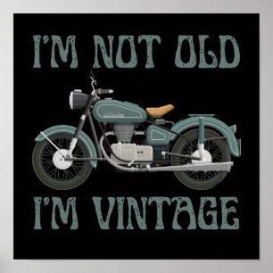 ICH BIN NICHT ALT, ICH BIN EIN lustiger Geburtstag Poster