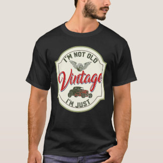 Ich bin nicht alt, ich bin ein Vintager Vater Groß T-Shirt