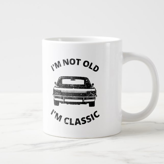 Ich bin nicht alt, ich bin eine klassische Tasse (Rechts)