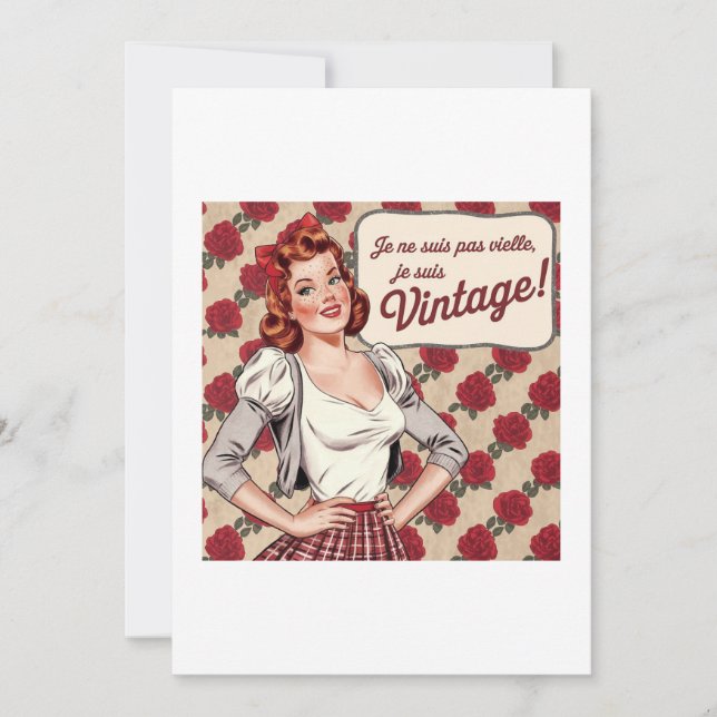 Ich bin nicht alt. Ich bin Einladung (Vorderseite)