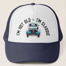 Ich bin nicht alt, ich bin klassisch Auto Grafik