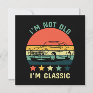 Ich bin nicht alt, ich bin klassisch einladung