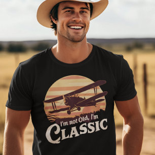 Ich bin nicht alt, ich bin klassisch fliegend T-Shirt