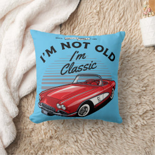 Ich bin nicht alt, ich bin klassisch! Korvette 196 Kissen