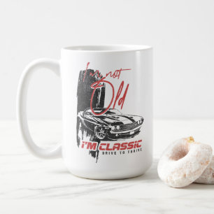 Ich bin nicht alt, ich bin klassisch lustig Auto G Kaffeetasse