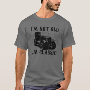 Ich bin nicht alt, ich bin klassisch Vintage-Grafi T-Shirt