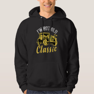 Ich bin nicht alt ich bin klassische Autos Grafik Hoodie