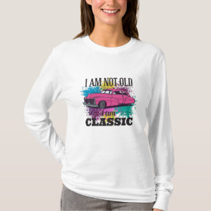 Ich bin nicht alt, ich bin klassische grungy Farbe T-Shirt