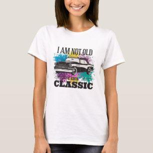 Ich bin nicht alt, ich bin klassische grungy Farbe T-Shirt