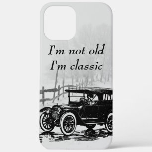 Ich bin nicht alt ich bin klassische Trendy Vintag Case-Mate iPhone Hülle