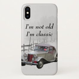Ich bin nicht alt ich bin klassische Trendy Vintag Case-Mate iPhone Hülle