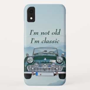 Ich bin nicht alt ich bin klassische Trendy Vintag Case-Mate iPhone Hülle