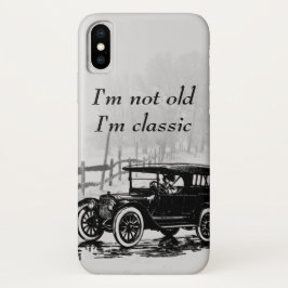 Ich bin nicht alt ich bin klassische Trendy Vintag Case-Mate iPhone Hülle