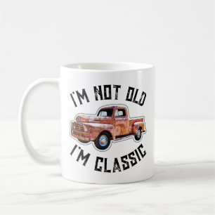 Ich bin nicht alt, ich bin klassischer LKW-Grafik Kaffeetasse