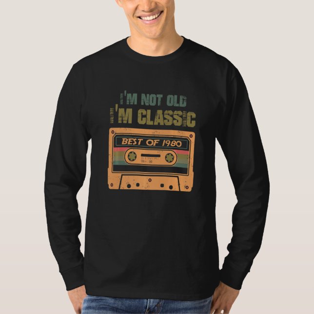Ich bin nicht alt, ich bin klassischer Retro-LKW-D T-Shirt (Vorderseite)