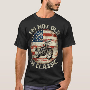 Ich bin nicht alt, ich bin lustig Fahrrad Grafik v T-Shirt
