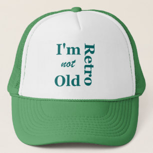 Ich bin nicht alt, ich bin Retro-Truckers-Cap Truckerkappe