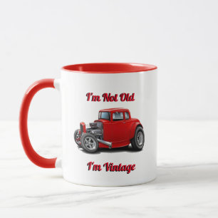 Ich bin nicht alt, ich bin Vintage-Kaffeetasse Tasse