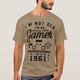 Ich bin nicht alt im a Geschickte 1961VideogameGam T-Shirt