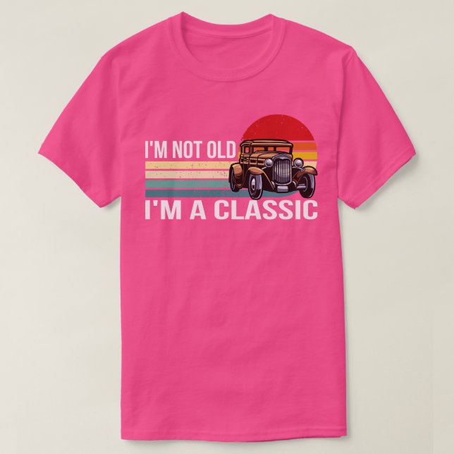 Ich bin nicht alt im klassischen T-Shirt (Design vorne)