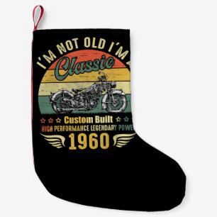 Ich bin nicht alt im Motorrad lustige Kunstgeschen Kleiner Weihnachtsstrumpf