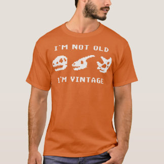 Ich bin nicht alt im Vintagen funny Dinosaurier Kn T-Shirt