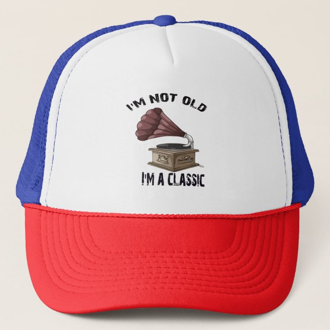Ich bin nicht alt truckerkappe (Vorderseite)