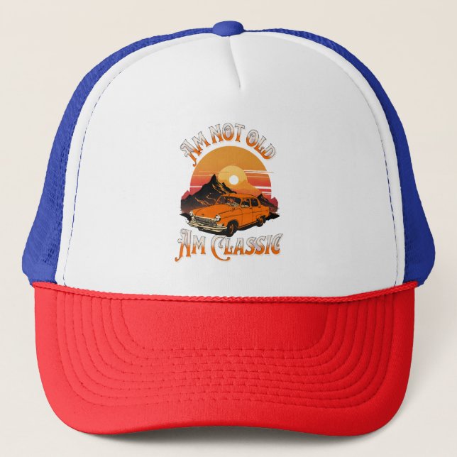 Ich bin nicht alt truckerkappe (Vorderseite)
