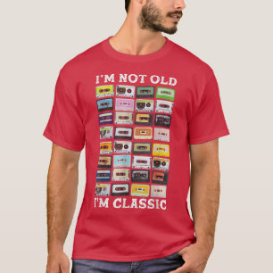 Ich bin nicht alte Kassettenband Mitapes ich bin C T-Shirt