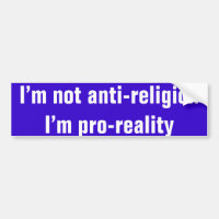 Ich bin nicht Anti-religion, die ich