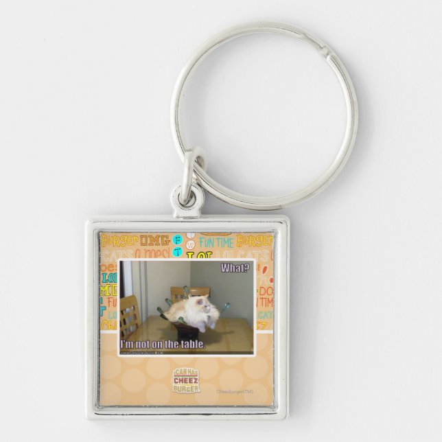 Ich bin nicht auf der Tabelle Schlüsselanhänger (Vorne)