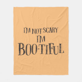 Ich bin nicht beängstigend, dass ich eine schöne S Fleecedecke