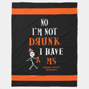 Ich bin nicht Betrunken, dass ich MS habe Fleecedecke