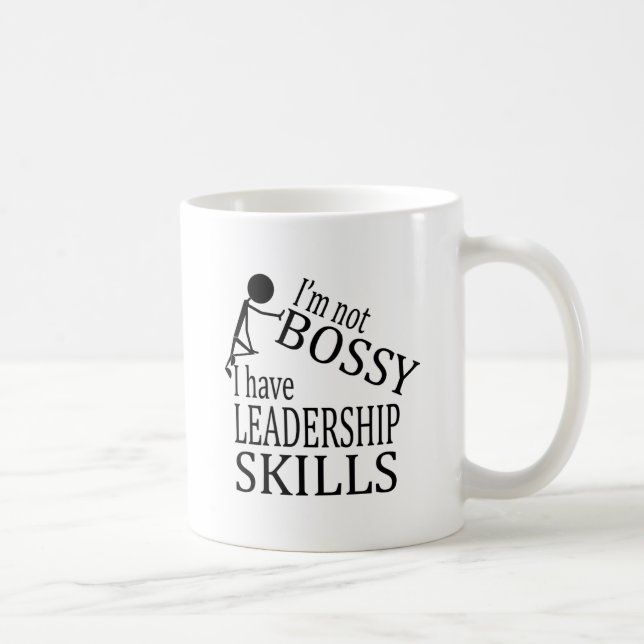 Ich bin nicht Bossy |, das ich Tasse (Rechts)