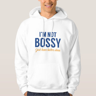 Ich bin nicht Bossy Hoodie