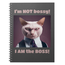 Ich bin nicht Bossy, ich bin die Boss - Funny Boss Notizblock