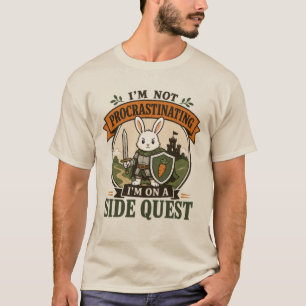 Ich bin nicht dabei, mich zu drücken, Side-Quest-R T-Shirt