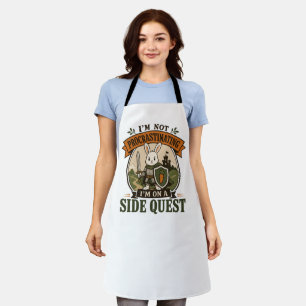Ich bin nicht dabei, mich zu verzögern, Side-Quest Schürze