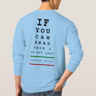 Ich bin nicht das letzte Augendiagramm - LS Sport- T-Shirt