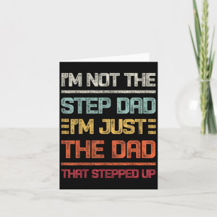 Ich bin nicht der Stiefvater, ich bin nur der Vate Karte