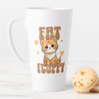 Ich bin nicht dick, ich bin fluffig milchtasse